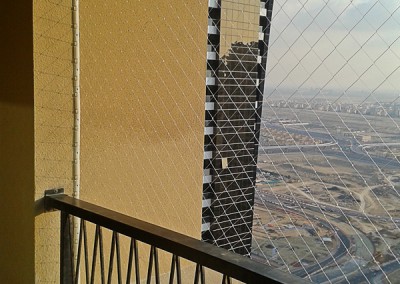 Safety netting balcoy - Dubai JLT.