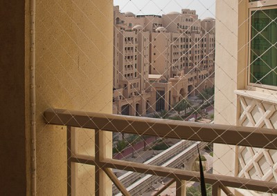 Balcony safety netting - Palm Jumeirah - Dubai